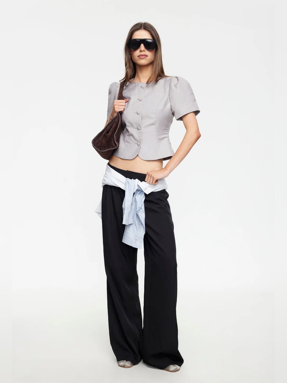 Lioness Femme Blouse | grey A2